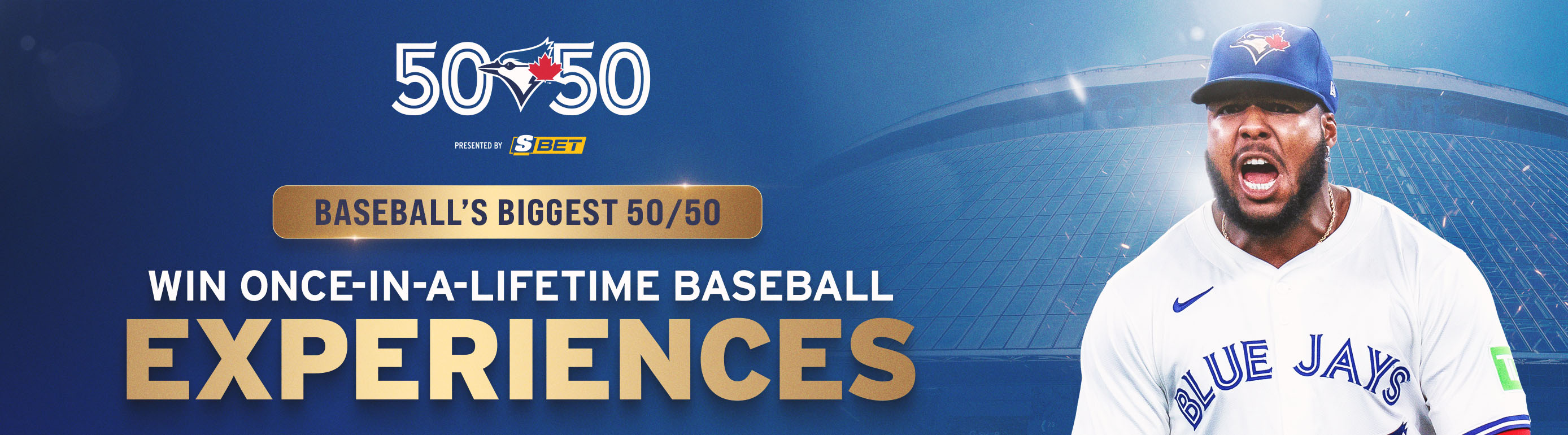 Blue Jays 50/50 — Broadcast Graphic