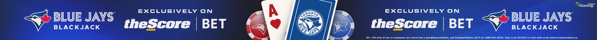 Blue Jays Blackjack signage